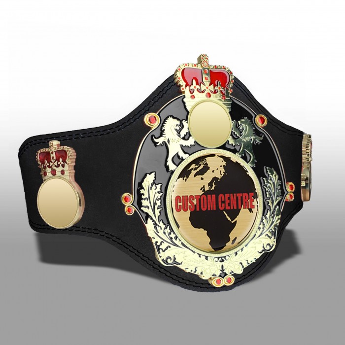 QUEENSBURY PLT LEATHER CUSTOM CHAMPIONSHIP BELT - PLTQUEEN/B/G/CUSTOM - AVAILABLE IN 4 COLOURS